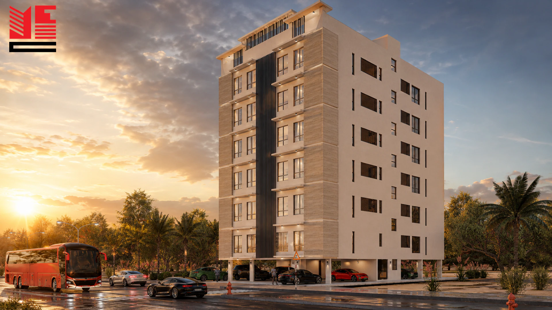 مبنى شقق بالعذيبة &mdash; منظر ١
