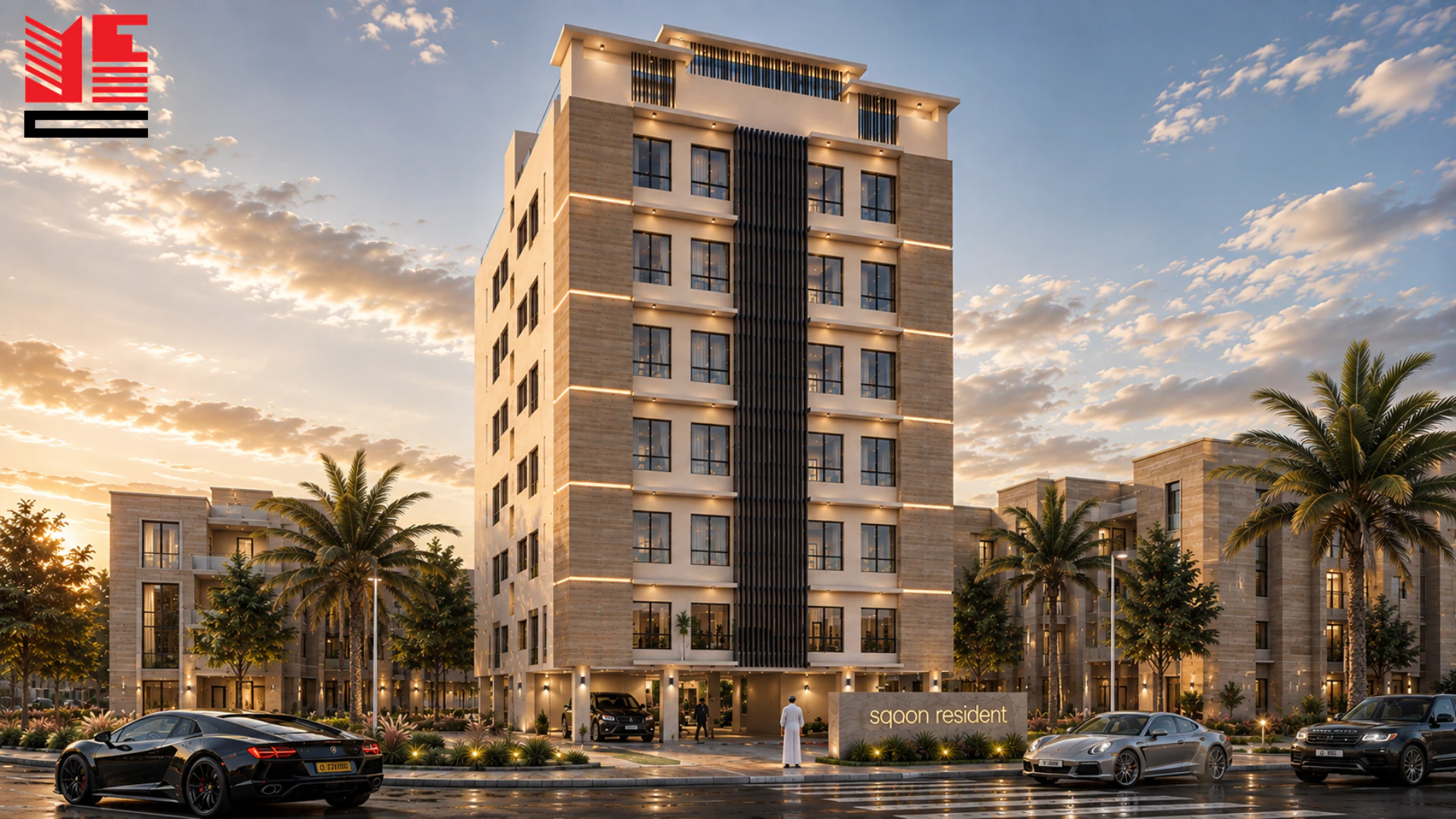 مبنى شقق بالعذيبة — منظر ٥