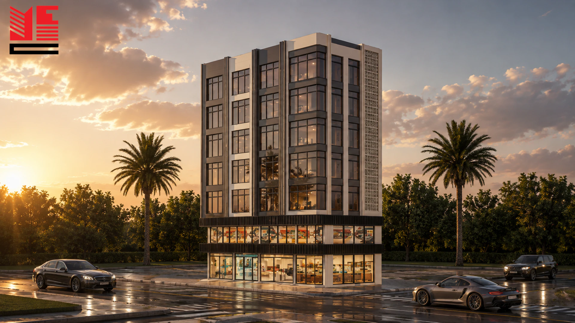 Salalah Commercial Building — project view 2