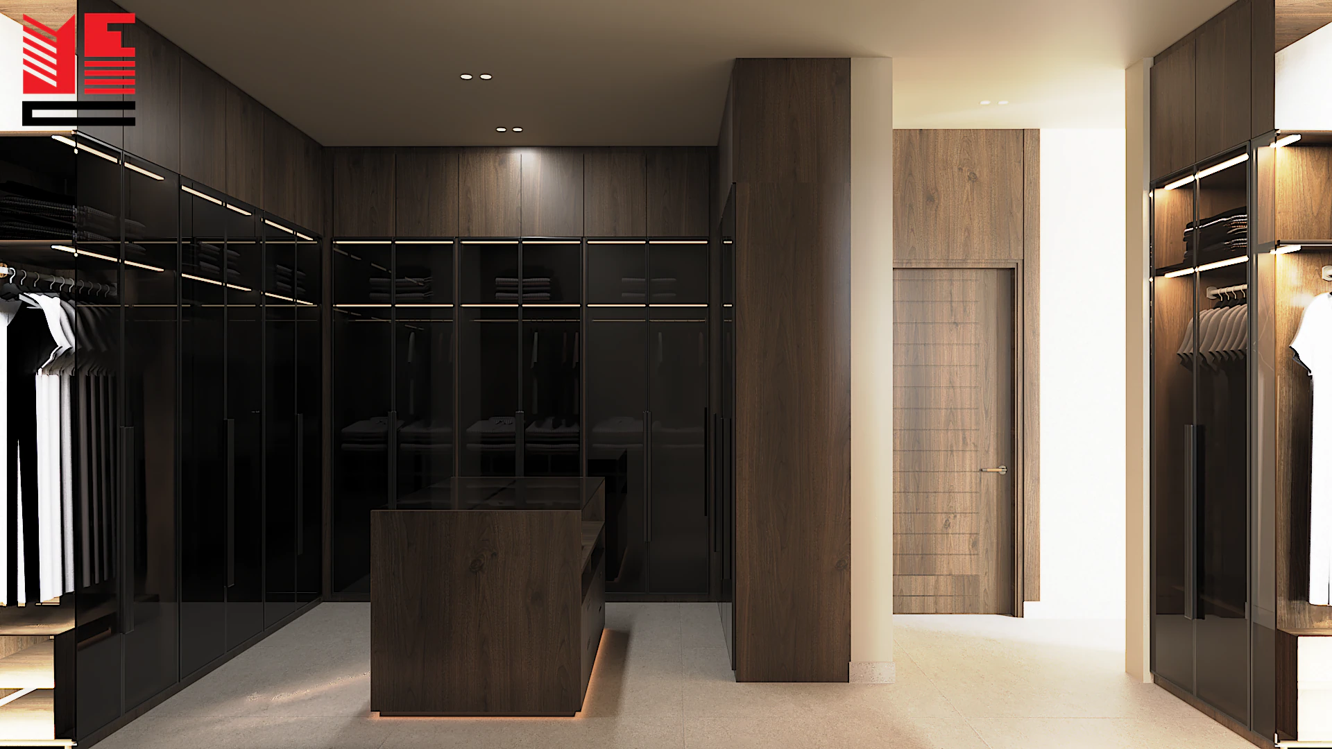 تصميم داخلي سكني بألوان محايدة دافئة — منظر ١٥