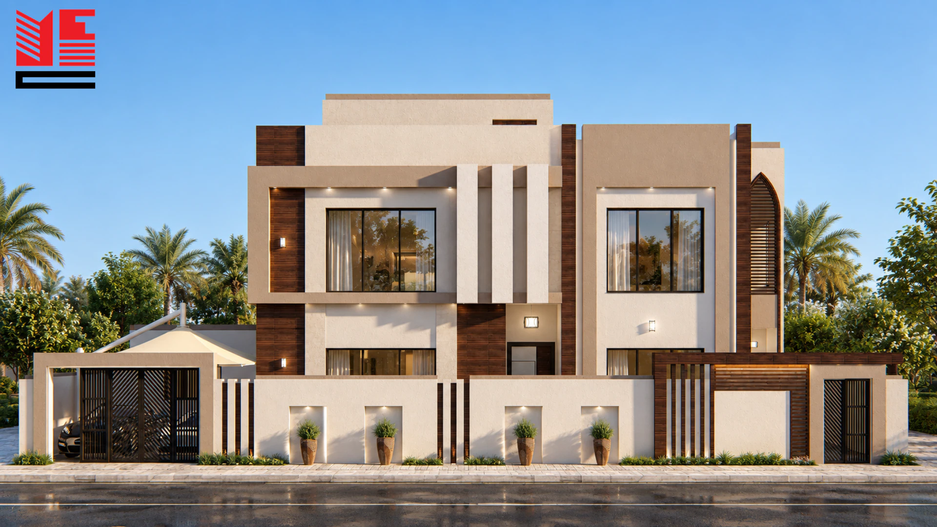Modern Villa with a Wide Terrace — project view 3